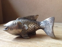 Silver Coloured Metal Fish