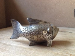 Silver Coloured Metal Fish